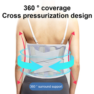 Supporto Lombare Regolabile con 4 Piastre di Sostegno, Compressione a 360° per Alleviare la Tensione Lombare e Correggere la Postura - Product Image 3