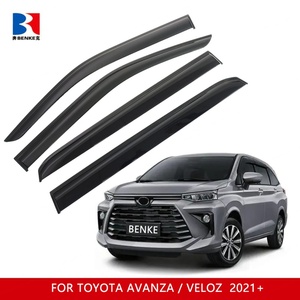 Déflecteurs de vent latéraux pour vitres de voiture, pare-soleil et protection anti-pluie WEATHER SHIELDS VENTVISOR pour TOYOTA AVANZA VELOZ 2022-2025 - Product Image 2