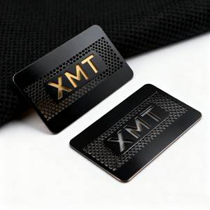 Cartes de visite modernes personnalisées, impression typographique argentée, gravables, en titane, en acier inoxydable, excellente qualité - Product Image 3