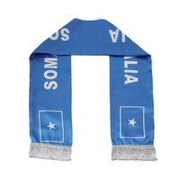 Nouveau produit : Écharpes personnalisées avec drapeau de la Somalie pour les fans et les clubs de supporters