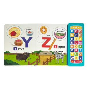 Libro de sonido de tablero <span class=keywords><strong>en</strong></span> inglés ABC interactivo de 26 botones para niños, libro de <span class=keywords><strong>Audio</strong></span> inteligente de aprendizaje temprano para bebés <span class=keywords><strong>con</strong></span> impresión de <span class=keywords><strong>libros</strong></span> de sonidos - Product Image 2