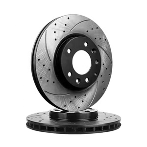Discos de Freno Ranurados y Ventilados de Alto Rendimiento para Camioneta <span class=keywords><strong>F</strong></span>-150 Pic Kup 2019 - Product Image 3