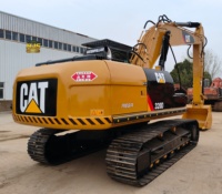 Excavatrice sur chenilles Caterpillar 320D d'occasion de 20 tonnes, travaux de terrassement, construction, livraison immédiate
