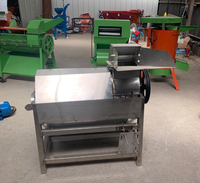 Machine à éplucher les graines d'abricot efficace Opération facile Composant de moteur de noyau Décortiqueur d'économie de main-d 'œuvre pour la chair des graines