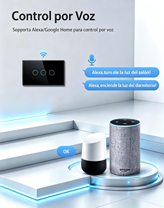 XZJ Domótica Sistema de Casa Inteligente Tuya Interruptor de Control Remoto Domótica Hogar Interruptor de Luz Inteligente - Product Image 2