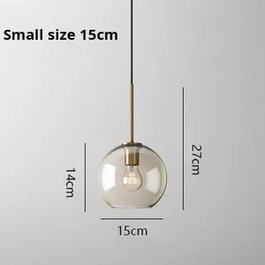 Lámpara de araña LED nórdica moderna, lámpara colgante individual, altura ajustable para cafetería, comedor, cocina, Bar, diseño del hogar 80 - Product Image 6