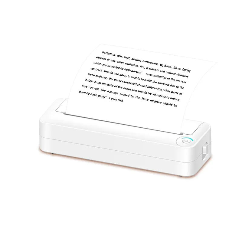Dropshipping Label Printer Direct Thermal Barcode Printer 2023 New Product Business Gifts Mini Printer