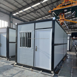 Dễ dàng gấp 20ft container khung chi phí thấp đúc sẵn nhà gấp Modular nhà vận chuyển container cho bán - Product Image 1