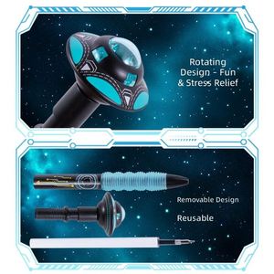 Bolígrafo de Gel de Plástico de 0.5 mm Interstellar Wanderer Star Roamer con Spinner Espacial para Niños, Regalo o Premio - Product Image 3