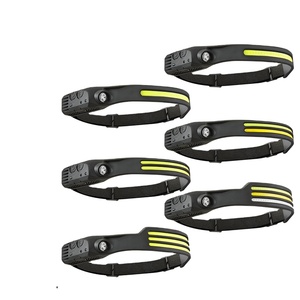Lampe <span class=keywords><strong>frontale</strong></span> d'urgence sans fil 1000 lumens Lampe <span class=keywords><strong>frontale</strong></span> Lampe de poche Lumière rechargeable par USB 3w Xpe Cob Led Phare Lampe <span class=keywords><strong>frontale</strong></span> - Product Image 1