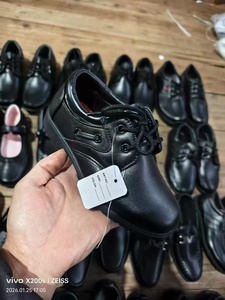 Zapatos Escolares Negros para Niños, Suela Blanda, Cómodos, Zapatos de Cuero para Niños, Zapatos de Fiesta Unisex, Diseño Mixto, Venta al por Mayor - Product Image 2