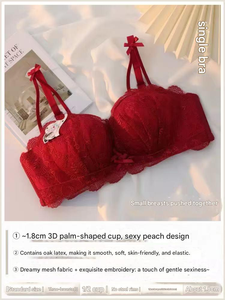 2025 Autumn New Temperament Cross-Border Breathable Wire Free 3/4 Cup Adjustable Straps Solid Pattern Everyday Women's Sports - Product Image 5