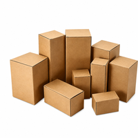 Boîte à chaussures en carton ondulé à fond à clipser personnalisée, sans colle, écologique, biodégradable, réutilisable, faible MOQ, logo personnalisé