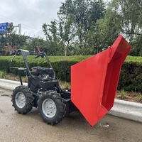 Petit mini camion à benne basculante automatique, prix de gros d'usine, camion à benne basculante à roues, chargeuse sur pneus
