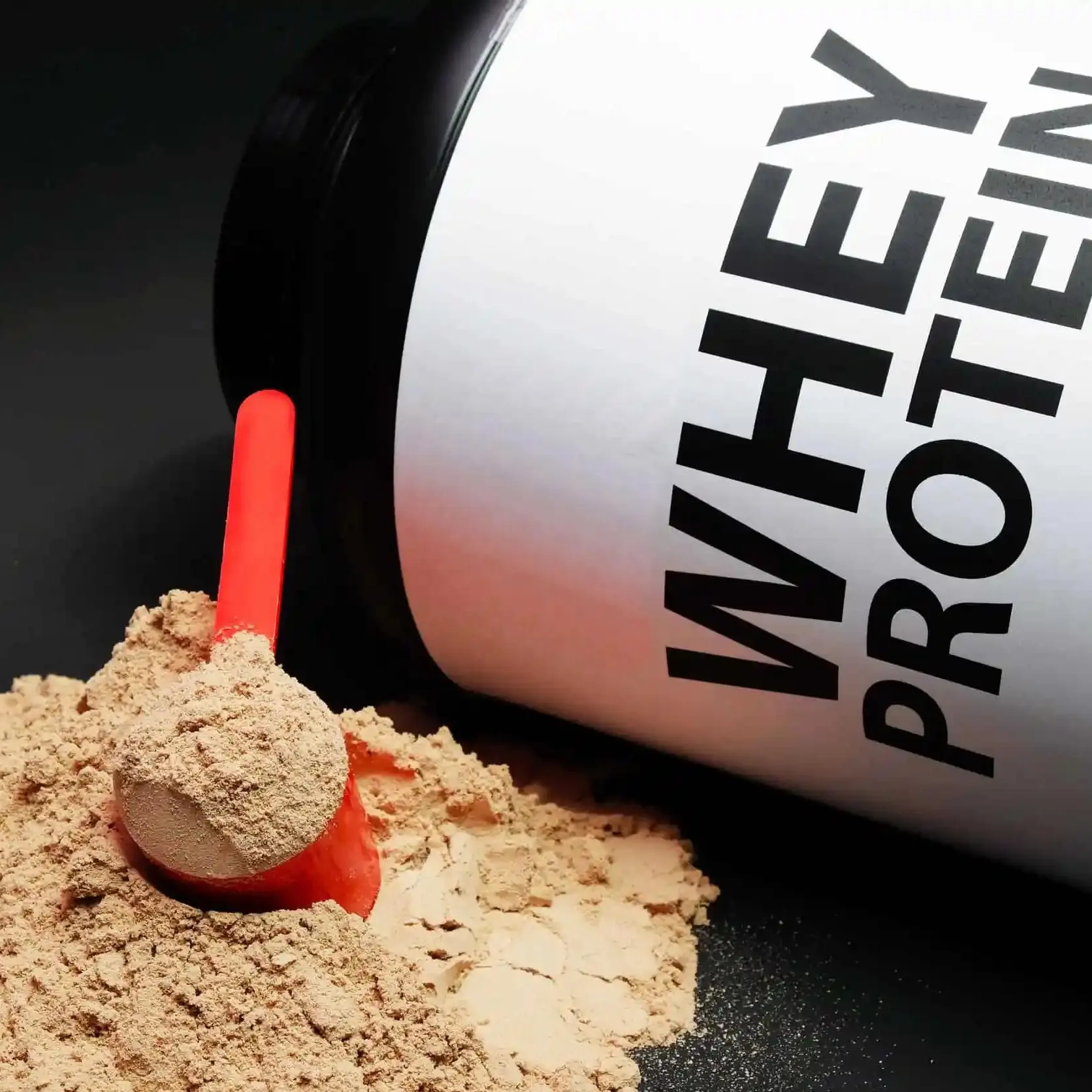 Label pribadi bubuk protein bebas gula Gainer otot nutrisi Whey Sport Gym konsentrat tanpa rasa bubuk Protein kebugaran