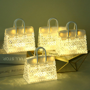Cadeau pour enfants, Noël, anniversaire, mariage, demoiselle d'honneur, petite bougie LED lumineuse, sac lumineux, décoration écologique pour la maison, Pâques, Halloween - Product Image 5