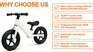 Vente en gros Usine chinoise Bicyclette d'équilibre pour enfants Pneus pneumatiques anti-collision avec cadre en acier à haute teneur en <span class=keywords><strong>carbone</strong></span> gris argenté - Product Image 2