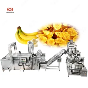 Machine industrielle de transformation de Chips de banane frite à petite échelle, Machine de Production de Chips de plantes