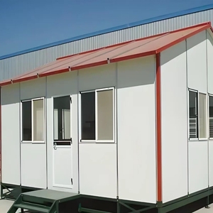<span class=keywords><strong>Casa</strong></span> Contenedor Prefabricada Ecológica de 20 pies/40 pies con Techo Inclinado, <span class=keywords><strong>Casa</strong></span> Modular Desmontable de Acero Ligero para Uso Temporal en Exteriores - Product Image 5