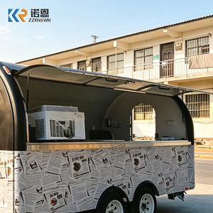 Remolque para Shawarma de Fácil Limpieza, Camión de Comida Resistente para Café, Carrito de Catering con Certificación CE - Product Image 3