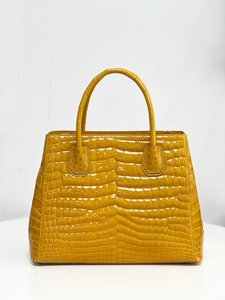 Sac à main authentique en cuir de crocodile du Nil – Sac à bandoulière élégant pour femme |   Sac à main exotique haut de gamme - Product Image 3
