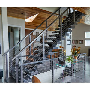 Kits de garde-corps en fil métallique pour terrasse extérieure, système de <span class=keywords><strong>balustrade</strong></span> en câble en acier inoxydable à tension - Product Image 5