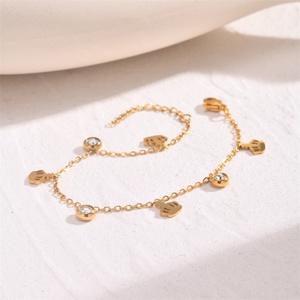 Trendy Vintage Casual/Sporty Stainless Steel Gold <b>Rope</b> <b>Chain</b> Bangle for Women Anniversary - Product Image 6