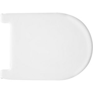 Asiento de inodoro para Flaminia Valentine, forma de cuenco, 10 unidades, color blanco, 50,5 cm de longitud - Product Image 1