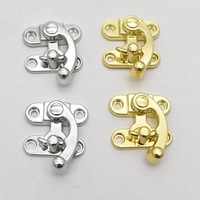 Loquet à bascule en alliage, classique, vintage, durable, de haute qualité, de remplacement, petit, pour meubles, boîtes en bois, bijoux
