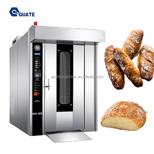 Four rotatif à tunnel pour la cuisson des briques, machine à prix compétitif pour la cuisson du pain rond et du lavash, four à pain rotatif diesel à huile pour boulangerie - Product Image 1