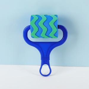 Rouleau créatif pour <span class=keywords><strong>peinture</strong></span> à l'<span class=keywords><strong>huile</strong></span>, tampon éponge pour pochoirs <span class=keywords><strong>de</strong></span> <span class=keywords><strong>peinture</strong></span> manuels pour enfants, fournitures artistiques pour la maternelle - Product Image 2