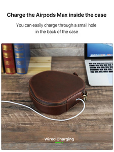 เคสป้องกัน XM6 <span class=keywords><strong>XM4</strong></span> WH1000 <span class=keywords><strong>SONY</strong></span> พร้อมที่ใส่ชาร์จกระเป๋าเก็บอุปกรณ์เสริมสำหรับการเดินทาง airpods MAX - Product Image 3