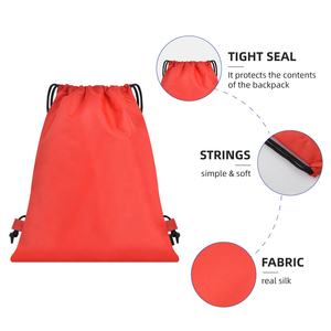 High Quality Custom Wholesale Sport <b>Drawstring</b> Christmas Promotion <b>Backpack</b> <b>Drawstring</b> Double Shoulder <b>Drawstring</b> <b>Backpack</b> - Product Image 3