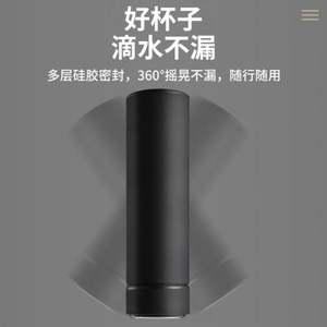 Thermos pliable en bambou intelligent personnalisé avec revêtement givré, en alliage d'aluminium et avec cordon, cadeau d'affaires avec logo gravé et boîte cadeau - Product Image 4