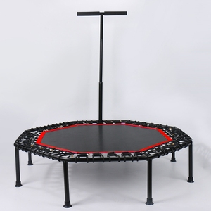 Venta caliente trampolín plegable de Interior para niños y adultos <span class=keywords><strong>con</strong></span> manillar Fitness diseño <span class=keywords><strong>Hexagonal</strong></span> para niños - Product Image 2