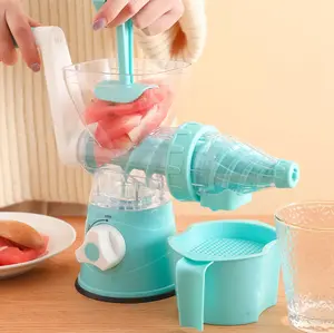 2024简易工具厨房生活手摇榨汁机果蔬汁提取器小型手动手动搅拌器