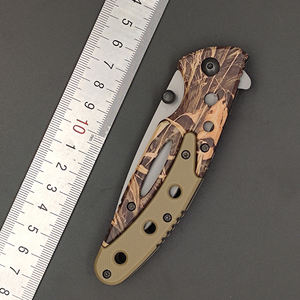 Navaja Plegable EDC de Acero Inoxidable OEM, Mango de Aluminio, para Supervivencia, Camping, Manualidades, Cortar Frutas y Cuerdas al Aire Libre - Product Image 3