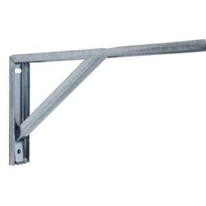 Soporte de estante de hierro en forma de U de 40 CM Soporte vertical galvanizado - Product Image 1