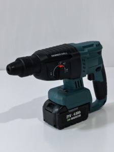 ชุดเครื่องมือไฟฟ้าไร้สาย 21V 5-in-1 พร้อมสว่านไฟฟ้าและเครื่องเจียร สำหรับใช้ในครัวเรือนและอุตสาหกรรม - Product Image 6