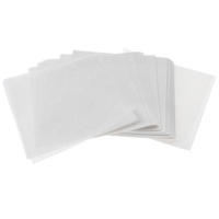 Papier de pesée transparent double face lisse pour balances de laboratoire 50mm 100mm 150mm