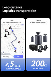 Ugv 200kg tải không người lái giao hàng trong nhà robot xe ngoài trời điều hướng an ninh giám sát tuần tra khung gầm Robot - Product Image 3