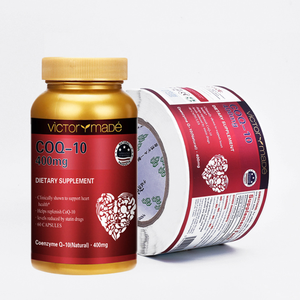 Diseño gratuito Impresión personalizada Impermeable Laminación mate Lámina dorada Etiqueta PP para etiquetas de botellas cosméticas - Product Image 4