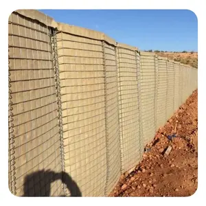 KN 2.21m X 1.52m X 30.5m Explosion proof sand wall defensive barrier paintball air bunkers inflatable wall