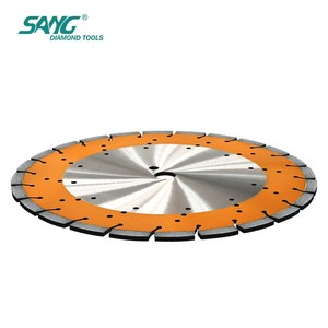 Lame de scie diamantée SANG de 12 pouces, soudée au laser, haute vitesse, pour béton durci et maçonnerie, usage général - Product Image 4