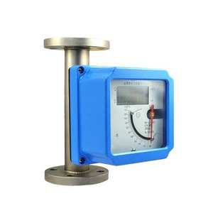 Débitmètre de 1 "à grande <span class=keywords><strong>soude</strong></span> <span class=keywords><strong>caustique</strong></span> liquide multifonction GPM capteur de type spirale mécanique tube métallique tuyau rotamètre débitmètre - Product Image 4