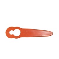 Lames de coupe-herbe en plastique 83 mm en forme de gourde, lames de rechange pour tondeuses à gazon, accessoires d'outils de jardin
