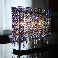 Luminaire suspendu carré de luxe en cristal K9 LED à hauteur réglable pour salle à manger, villa, salon, restaurant, style moderne