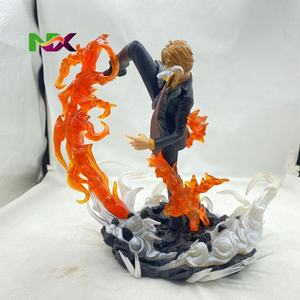 Figurine Sanji Diable Jambe en une seule pièce, modèle d'anime, statue en pose de combat, vente en gros - Product Image 3