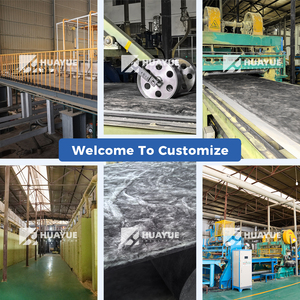 Cho Huayue Miễn Phí Mẫu Hvac Hệ Thống Ống Bọc Sợi Thủy Tinh Len Cách Nhiệt Cuộn 24Kg/M3 30Mm Màu Đen Thủy Tinh Len Chăn Mô Màu Đen - Product Image 5