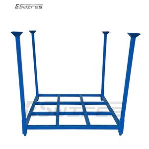 Best price China adjustable wheel warehouse mobile tire storage stacking post rack